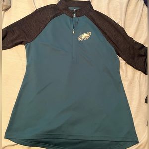 Eagles Majestic quarter zip
